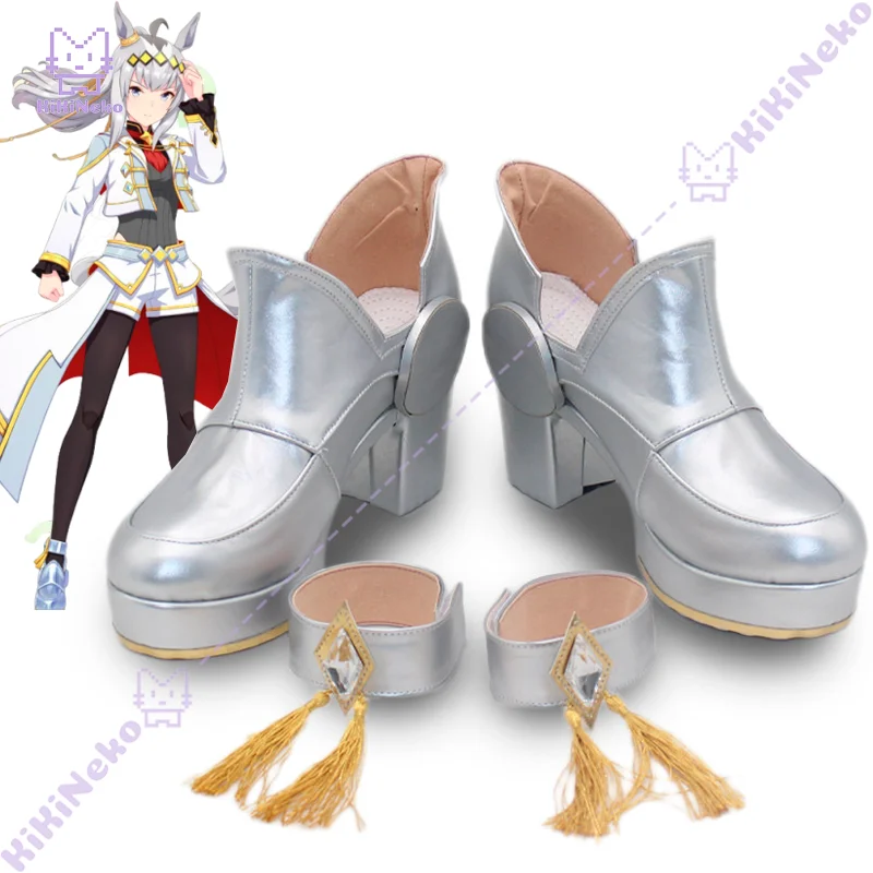Game Pretty Derby Oguri Cap Cosplay Shoes Umamusume Oguri Kyappu Cosplay High Heeled Shoes For Hallowmas Party Adult Women Men