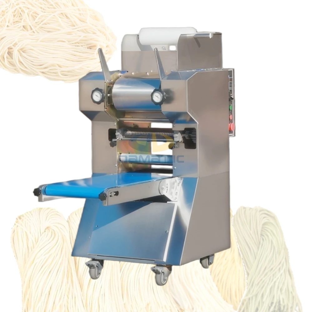 Máquina de prensado de fideos y huevos, laminadora de masa eléctrica multifunción con Control de Panel inteligente, equipo para hacer Pasta y espagueti