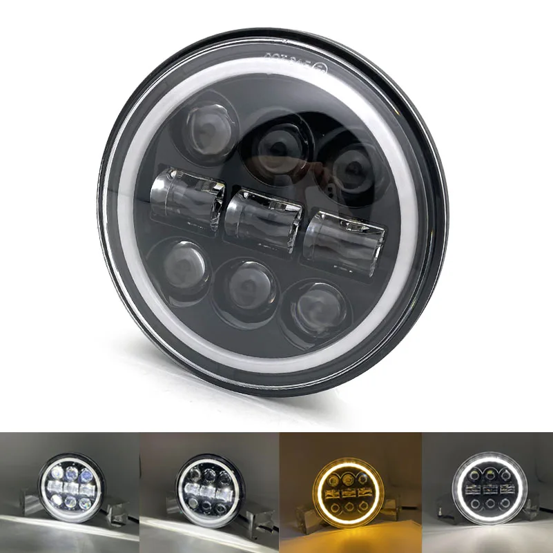 5.75 inch motorcycle projector  LED headlghit for HONDA VTX 1300 1800 5.75 Inch Led Headlights For Triumph Rocket iii 3.