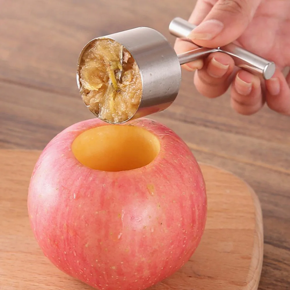 

Stainless Steel Corer Core Remover Tool For Apple Pear Pitting Kitchen Gadget Easy Clean Stainless Steel Corer Baking Cooking
