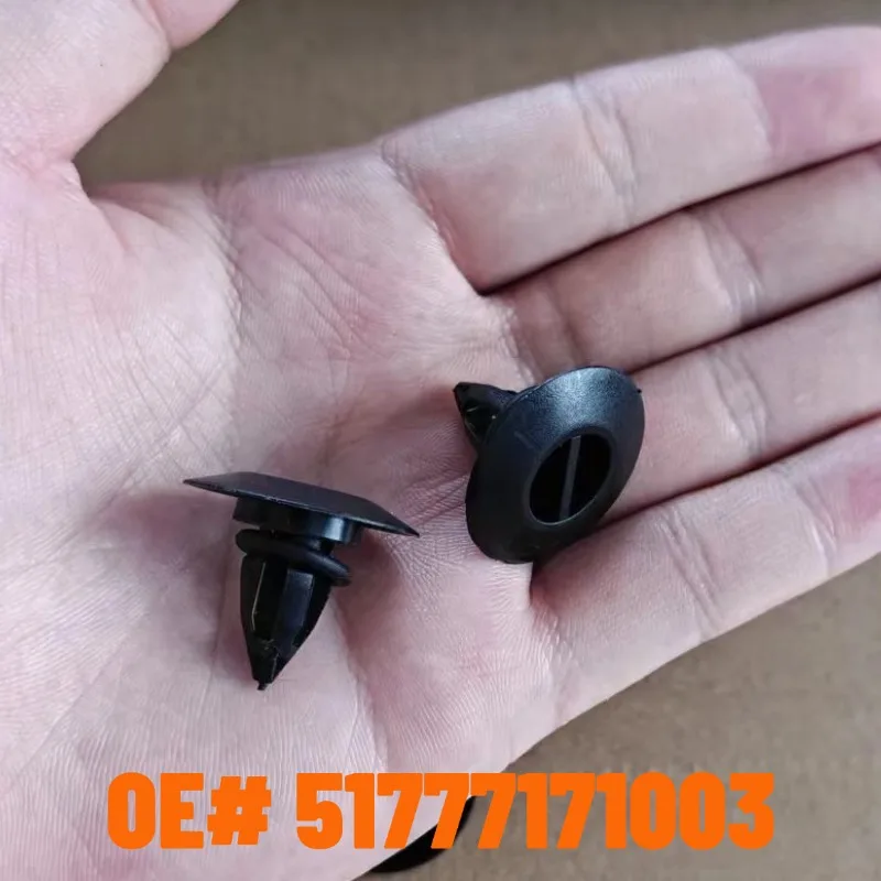 50PCS Side Skirt Mounting Clips (with Rubber O-Rings) for BMW and MINI OE# 51777171003