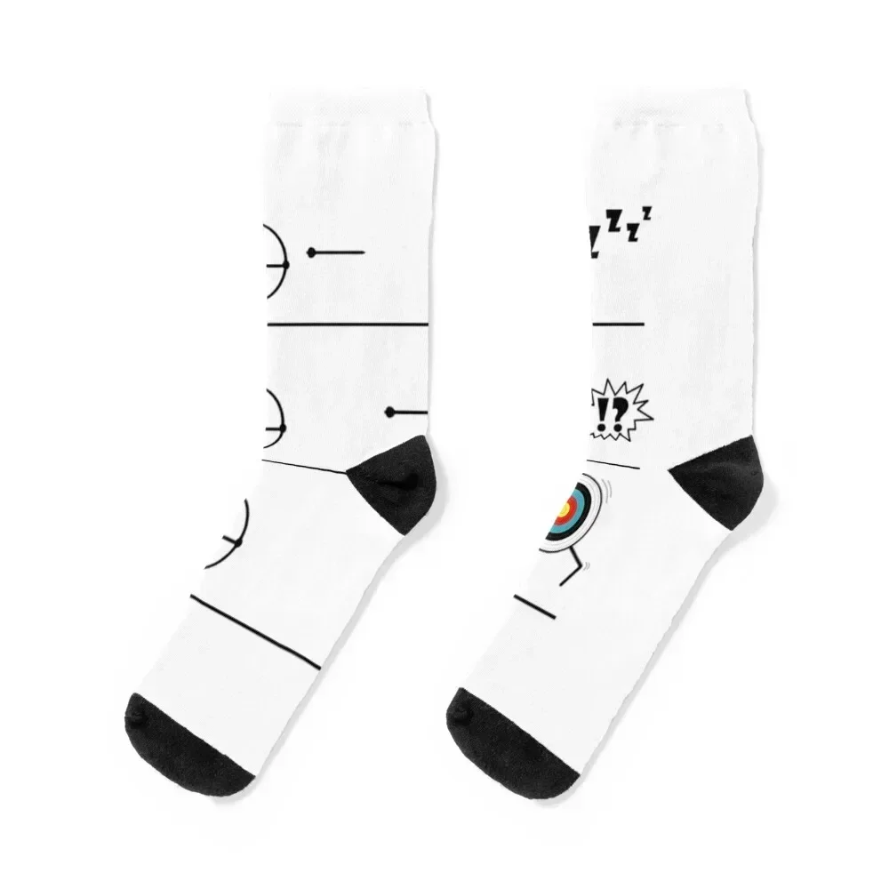 

Running archery target Scoop Socks short Toe sports gym winter Socks Men's Women's