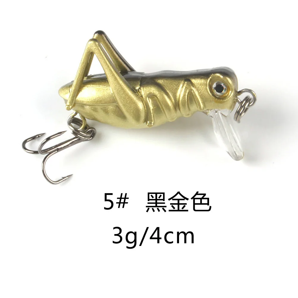

5 Pcs Bait Lures Vivid Lifelike Tongue Depressor Design Floating Freshwater Fishing Baits Artificial Tackle