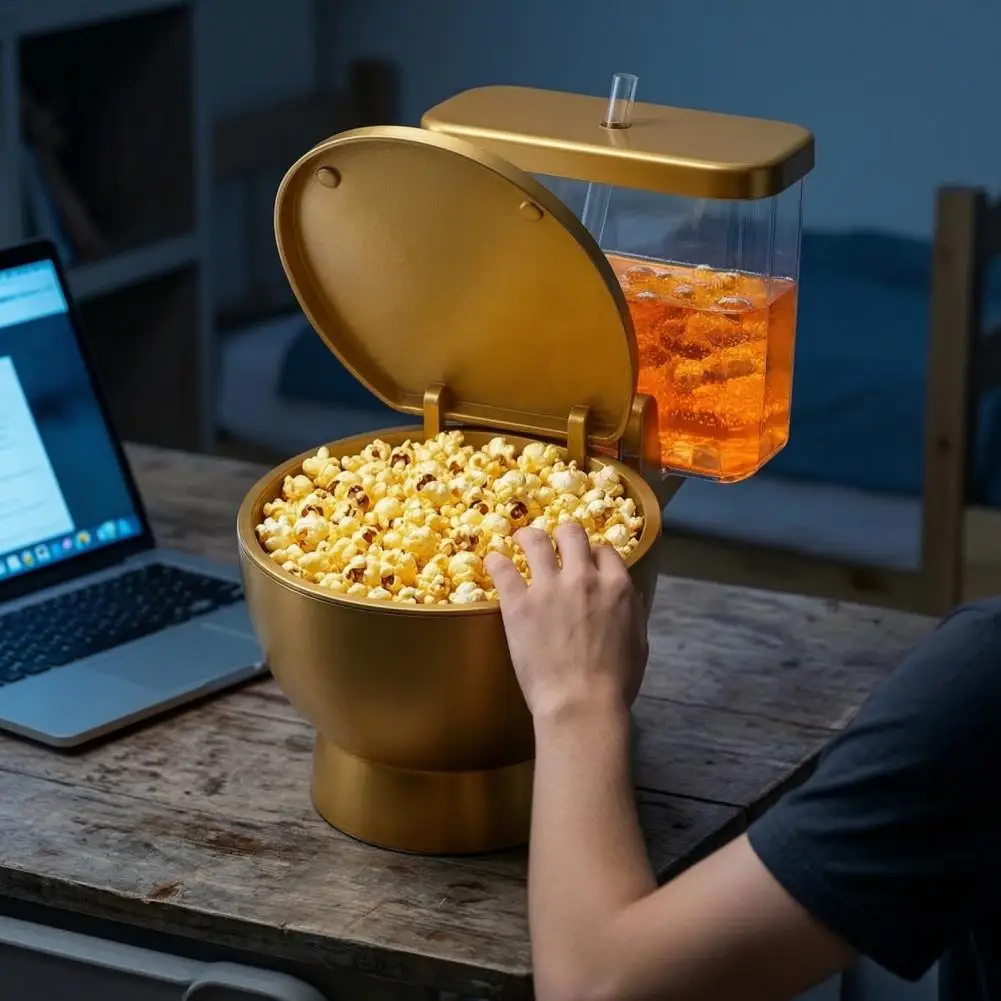 Funny Ramen Bowl Novelty Toilet Shaped Bowl Toilet Ramen Bowl with Built-in Drink Cup Straw Capacity Novelty Food for Home