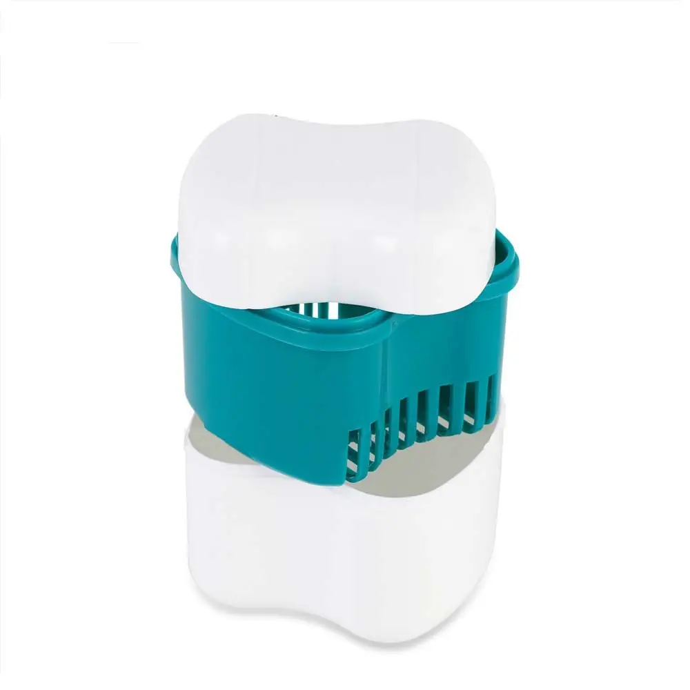 Retainer Cleaning Case Oral Care False Teeth Storage Box Mouth Guard Container Denture Retainer Case Tooth Clean Organizer