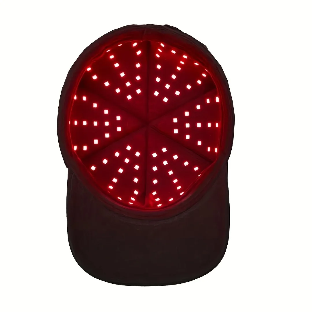 Neue 96 Stück Infrarot-LEDs 660 nm und 850 nm Rotlichttherapie-Haarwachstumskappe für das Nachwachsen der Haare, Anti-Haarausfall, Entspannung der Kopfhaut, Haarpflege – Detail 13