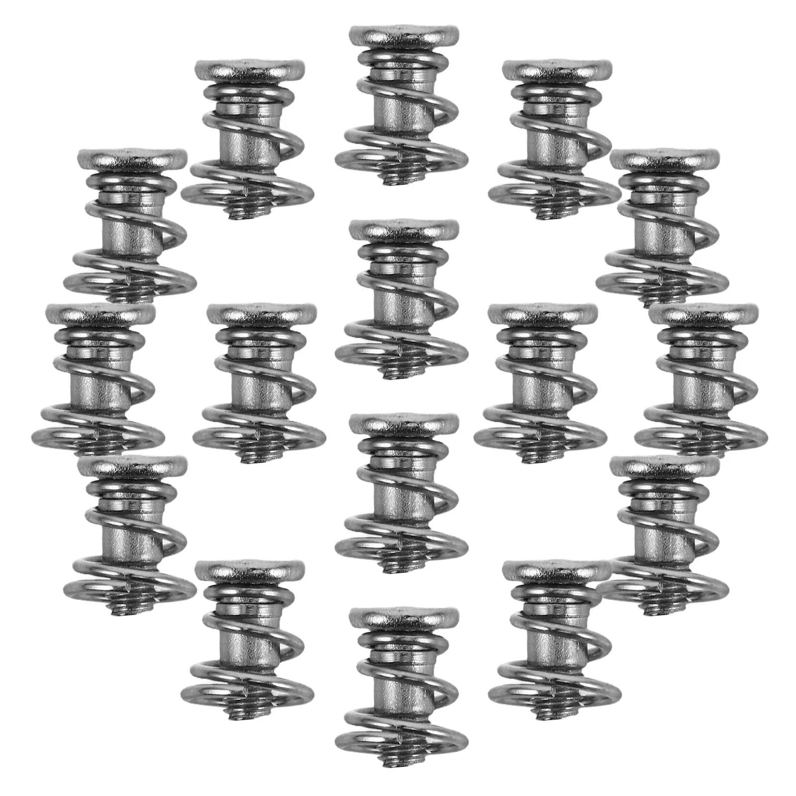 20Pcs Spring Screws for GPU Backplate Carbon Steel Precision Installation Pc Cooling Radiator Fixing Hardware