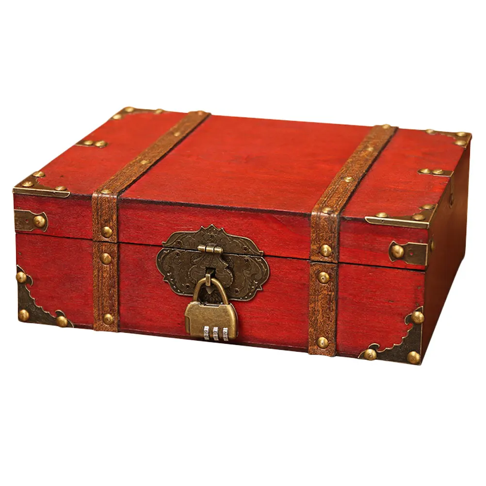 

Wooden Box Desktop Organizer Smooth Polishing Jewelry Earrings Basket Storage Decor Storage Box