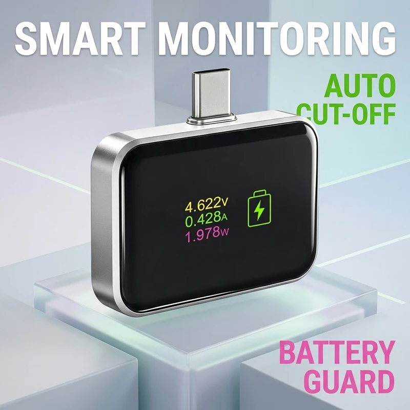 adaptador-de-carregamento-inteligente-tipo-c-140w-com-desligamento-automatico-monitor-de-energia-com-display-digital-e-protecao-contra-sobrecarga-de-bateria-para-iphone-17-16-pro