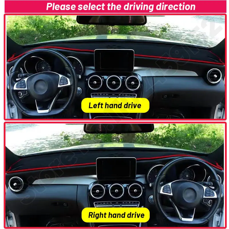High Quality For Nissan Maxima 2016 - 2023 Car Dashboard Cover Mat Sun Shade Avoid Light Pad Carpets Anti-UV 2019 2020 2021 2022 image 3
