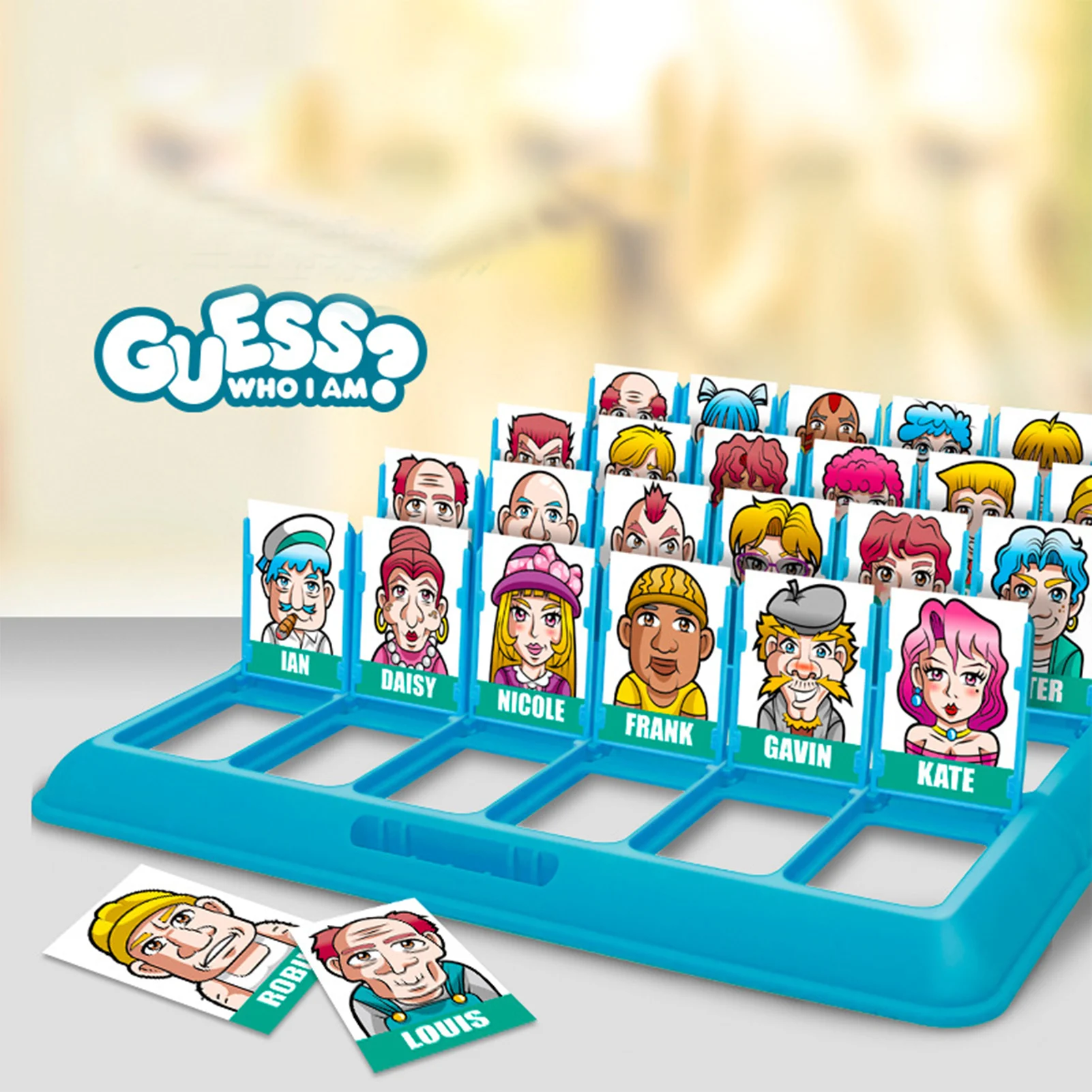 Family Guessing Board Game Who Am I Classic Toys Memory Training Parent Child Leisure Time Party Puzzle Games For Kids Teens