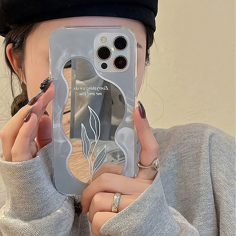 Fashion Leaf Mirror… - image