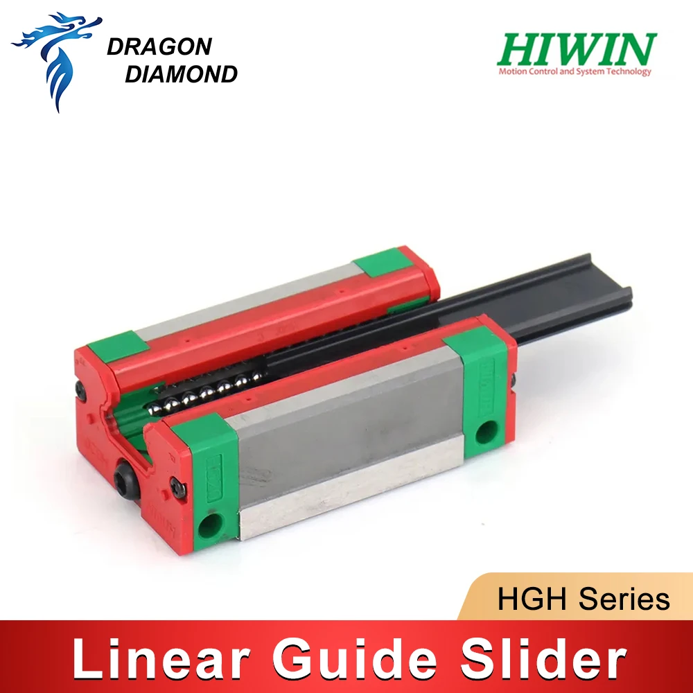 HIWIN Linear Guide Slider HGH Series HGH15CA HGH20CA HGH25CA HGH30CA HGH35CA for Linear Rail CNC Router Diy Parts