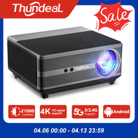 ThundeaL Full HD 1080P Projector TD98 WiFi LED 2K 4K Video Movie Beam TD98W Android Projector PK DLP Home Theater Cinema Beamer