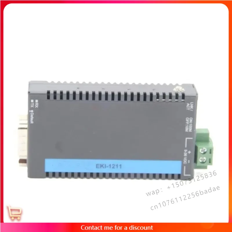 EKI-1211 Industrial Ethernet Gateway, Chinese Brand 2 Port 10/100Mbps RJ45 Modbus TCP/IP PROFINET PLC