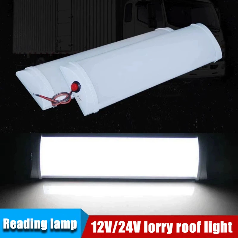 

12-24V Truck Cabin Light Quick-Fit Tricycle Lighting Car Boot/Reading Light Damage-Free Easy Installation Auto Accessories
