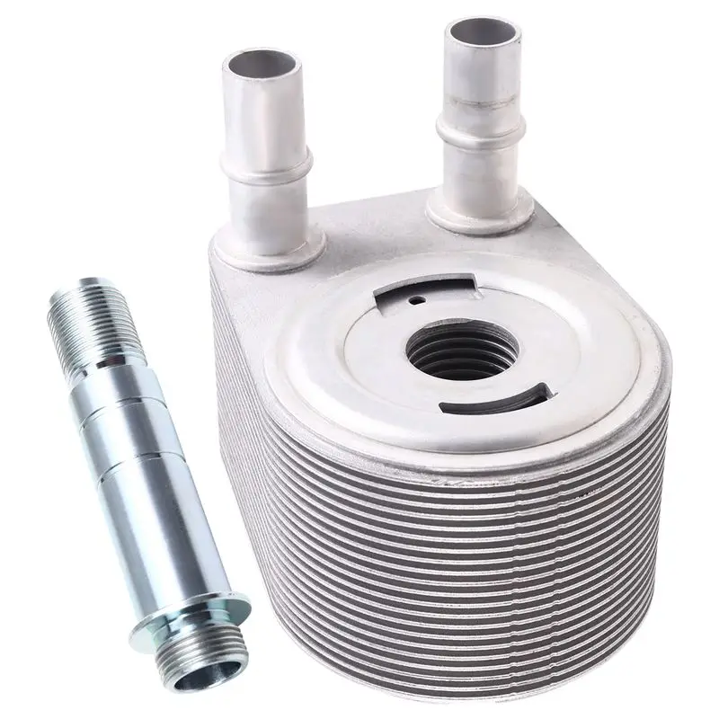 ABHX-Transmission Oil Cooler Assy AL3Z6-A642-A AL3Z6A642B For Ford F-150 Raptor 6.2L Engine Oil Radiator Cooler