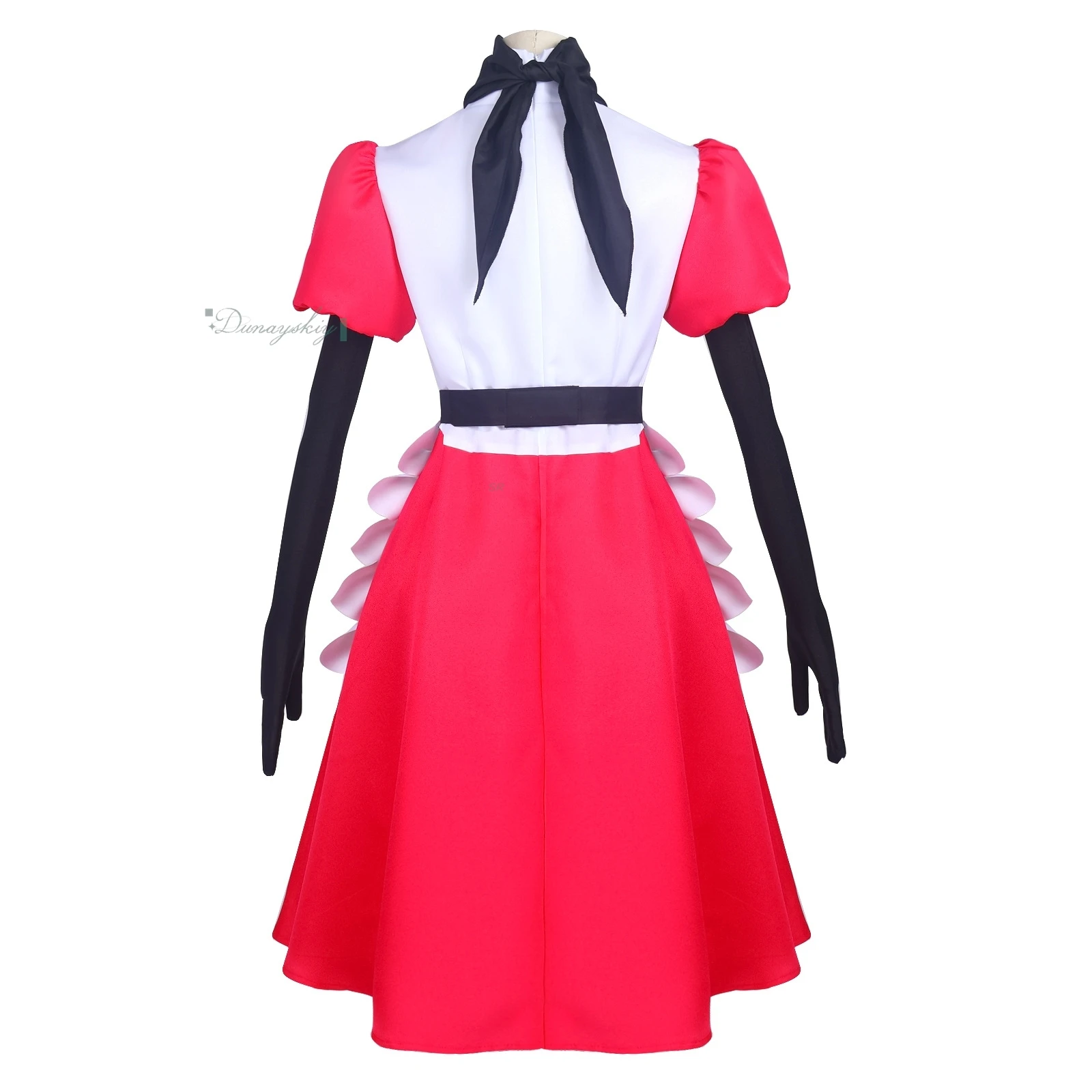 Anime niff cosplay traje diabo uniforme hotel roleplay feminino festa de halloween carnaval vestido