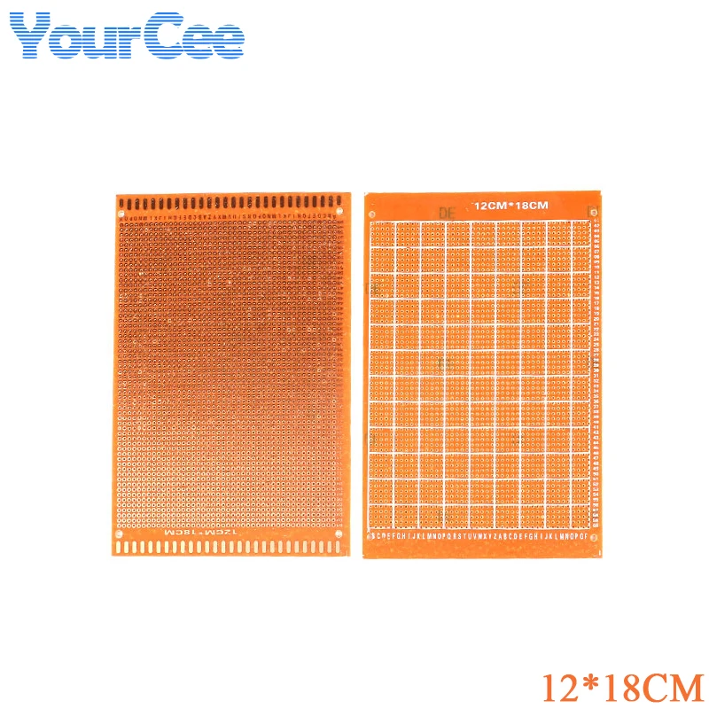 Single Side Circuit Board 18*30 15*18 12*18 9*15 7*9 5*7CM Universal Board Prototype PCB Experimental Bakelite Copper Plate