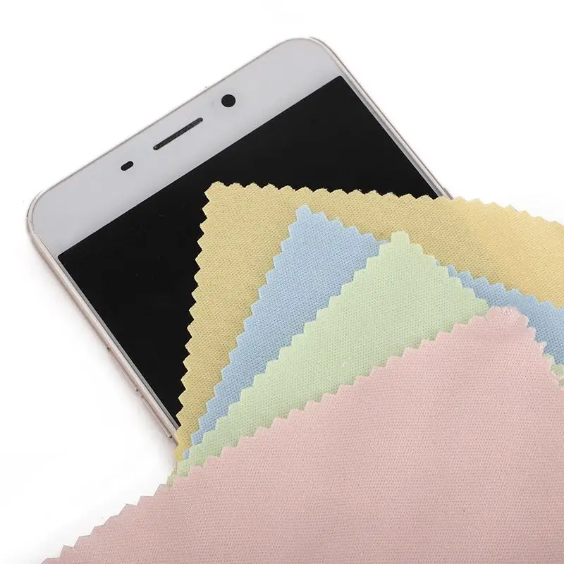 10-100pcs Glasses Clean Cloth Reusable Microfiber Anti-Fog Eyewear Glasses Wipes Cleaning Lens Clothes Fabric Wipes Accessories