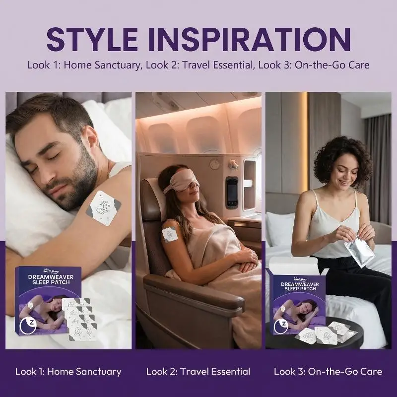 Sleep Care Patches Nighttime Lavender Scented Patches Home Use Body Care Patches
