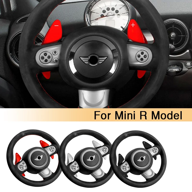 

2pcs Steering Wheel Paddle Shifter Extension Car Accessories For BMW Mini ONE Cooper S R55 R56 R57 R58 R59 R60 R61 Countryman