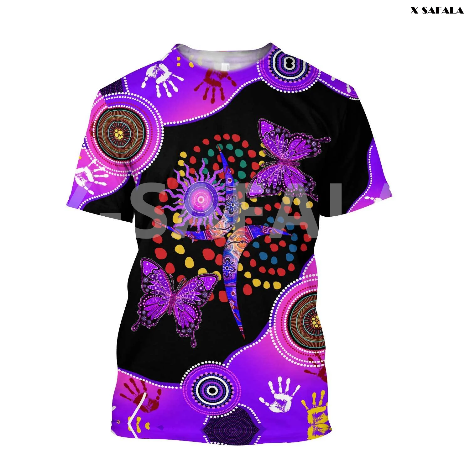 Australia Aboriginal Naidoc Week Animal Art Flag 3D Fashion All Over Printed Round Neck T-Shirt Men Women Harajuku Casual Tee