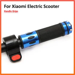 Handle Grips for Xiaomi M365 1S PRO Electric Scooter Handlebar Aluminum Alloy and Rubber Non-slip Lengt Modifiction Accessories