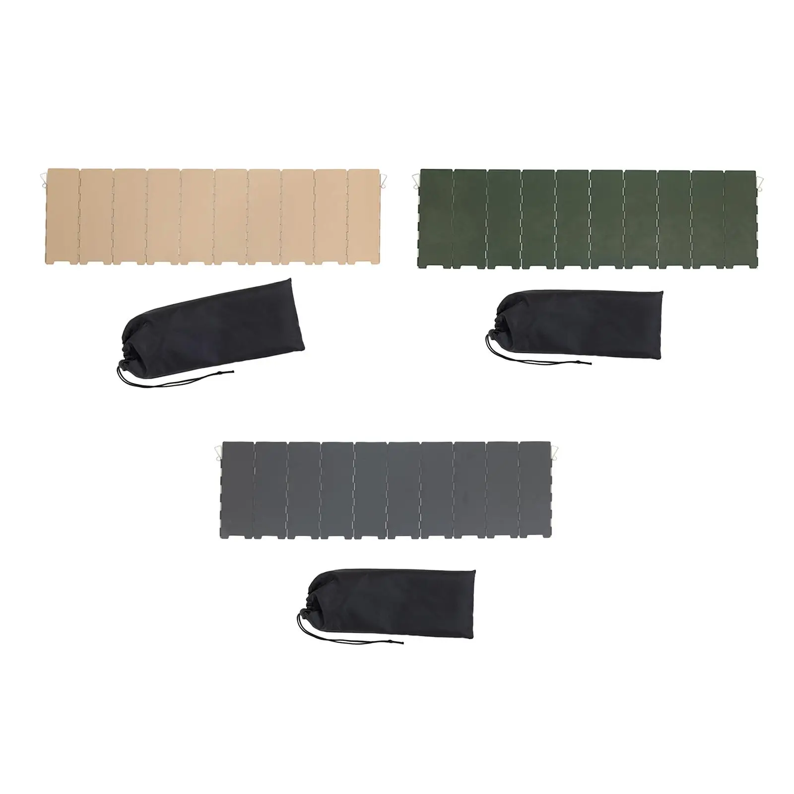 

Camping Furnace Windscreen Folding Windshield for Backpacking Cooking Hiking