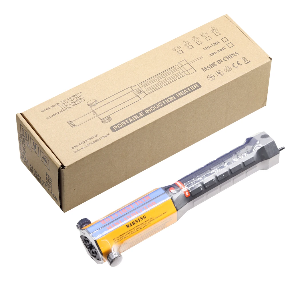 1000 واط صغيرة عالية التردد جهاز تسخين حثي يده سخان الكهرومغناطيسي