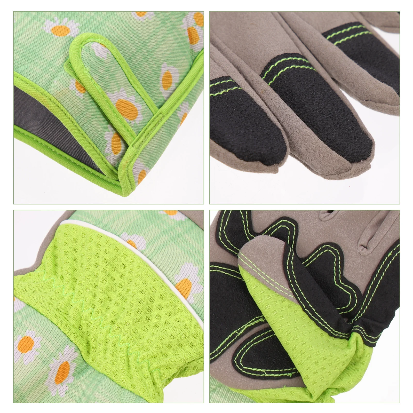 1 زوج قسط بو البستنة قفازات مكافحة شوكة طويلة الكفة حديقة قفازات العمل للمناظر الطبيعية وصيانة الفناء