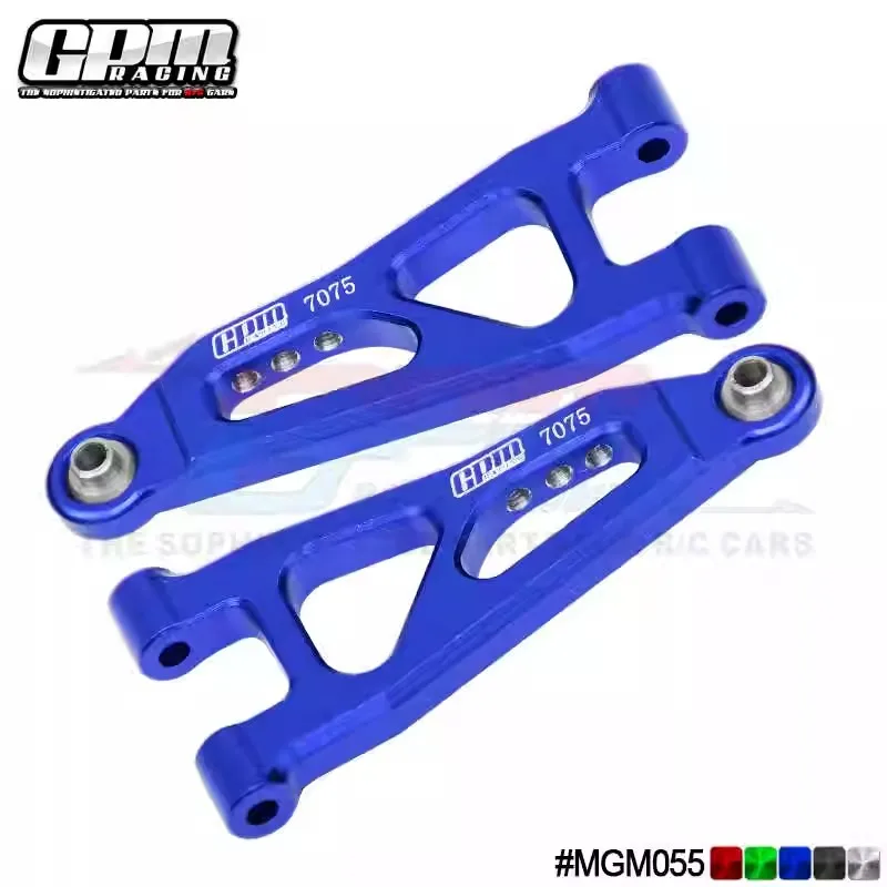 

Передние нижние рычаги из сплава GPM 7075, для ARRMA 1/14 Mojave Grom ARA330839 1/16 MOJAVE LOSI 1/12, детали NASCAR RC