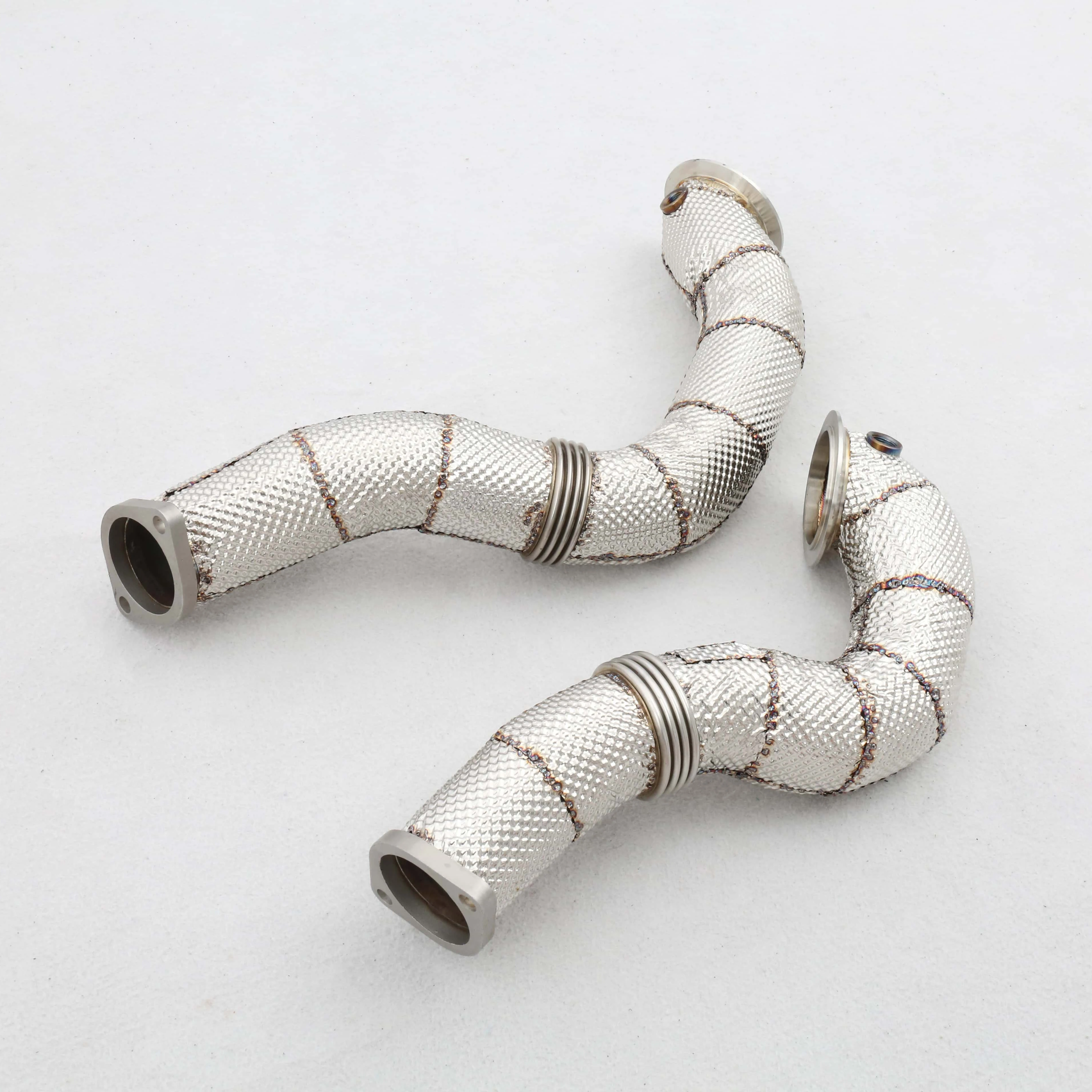 

Racing Catless Donwpipe with Heatshield for BMW 1M/ 135i/ 335i/ 335is/ 335Xi N54 2007-2013