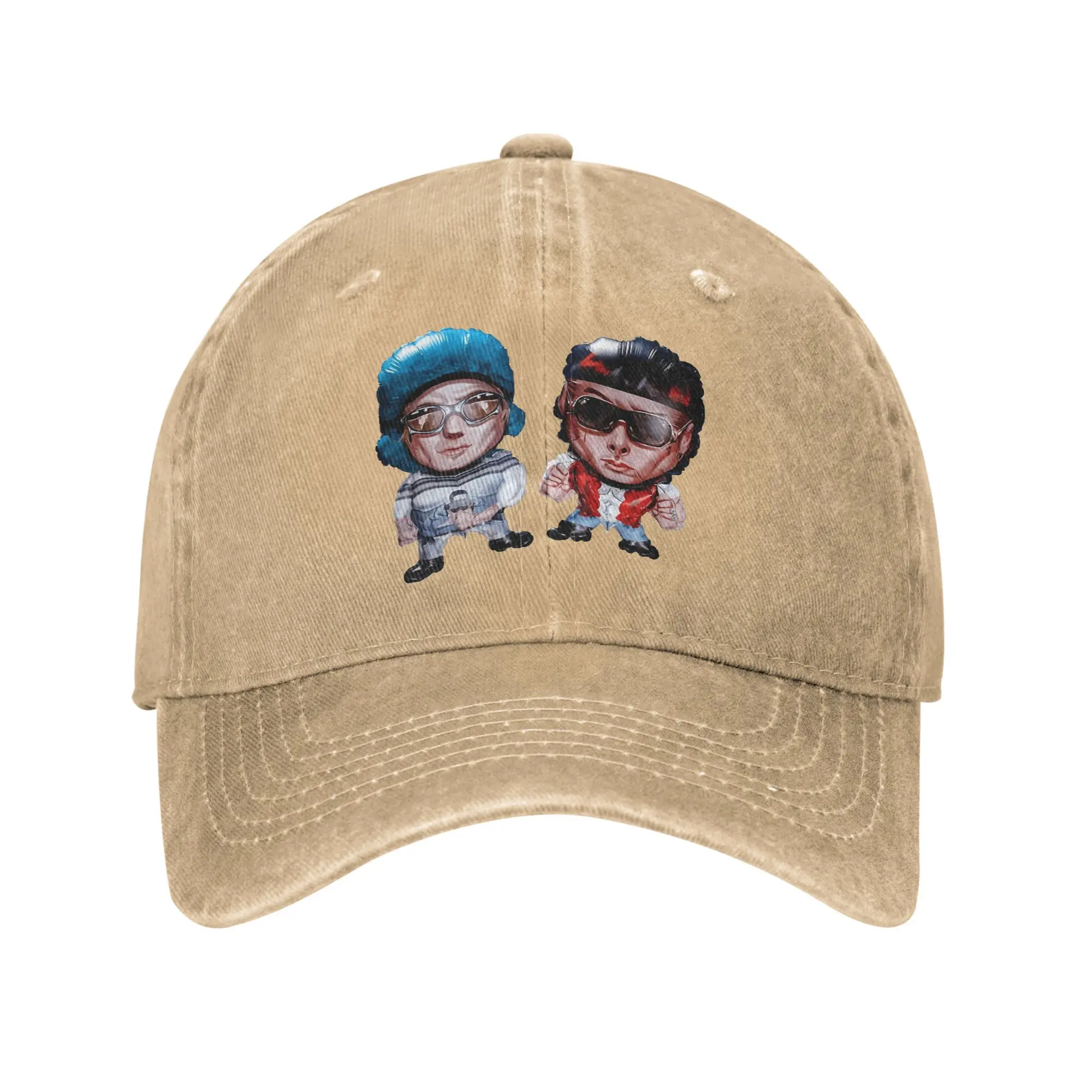 Ca7Riel y Paco Amoroso Catriel Meme gorras de béisbol Vintage lavado Snapback sombrero hombres mujeres al aire libre correr Golf gorras ajustables
