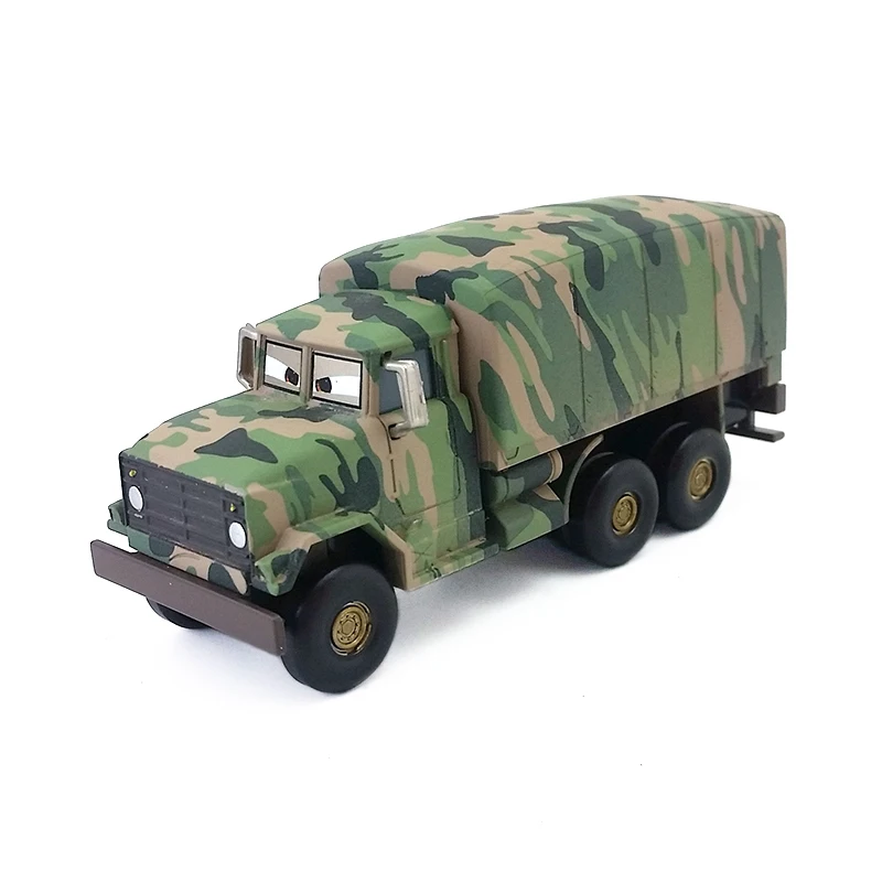 Disney Pixar Cars 3 2 Scarce Limited Edition Model Rocket Lightning McQueen Camouflage Military Vehicle Metal Diecast Car Toys