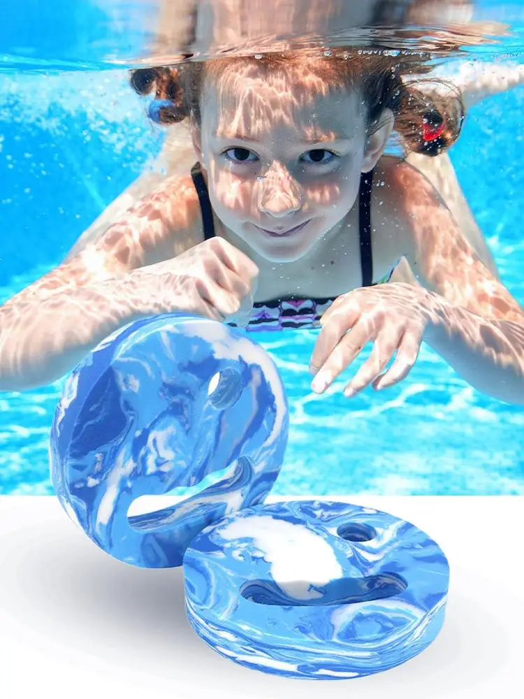 

2PCS Water Exercise Discs EVA Aerobic Weights Flotation Swimming Resistant Exercise Aid For Youth Men Teens Girls Beginners Boys