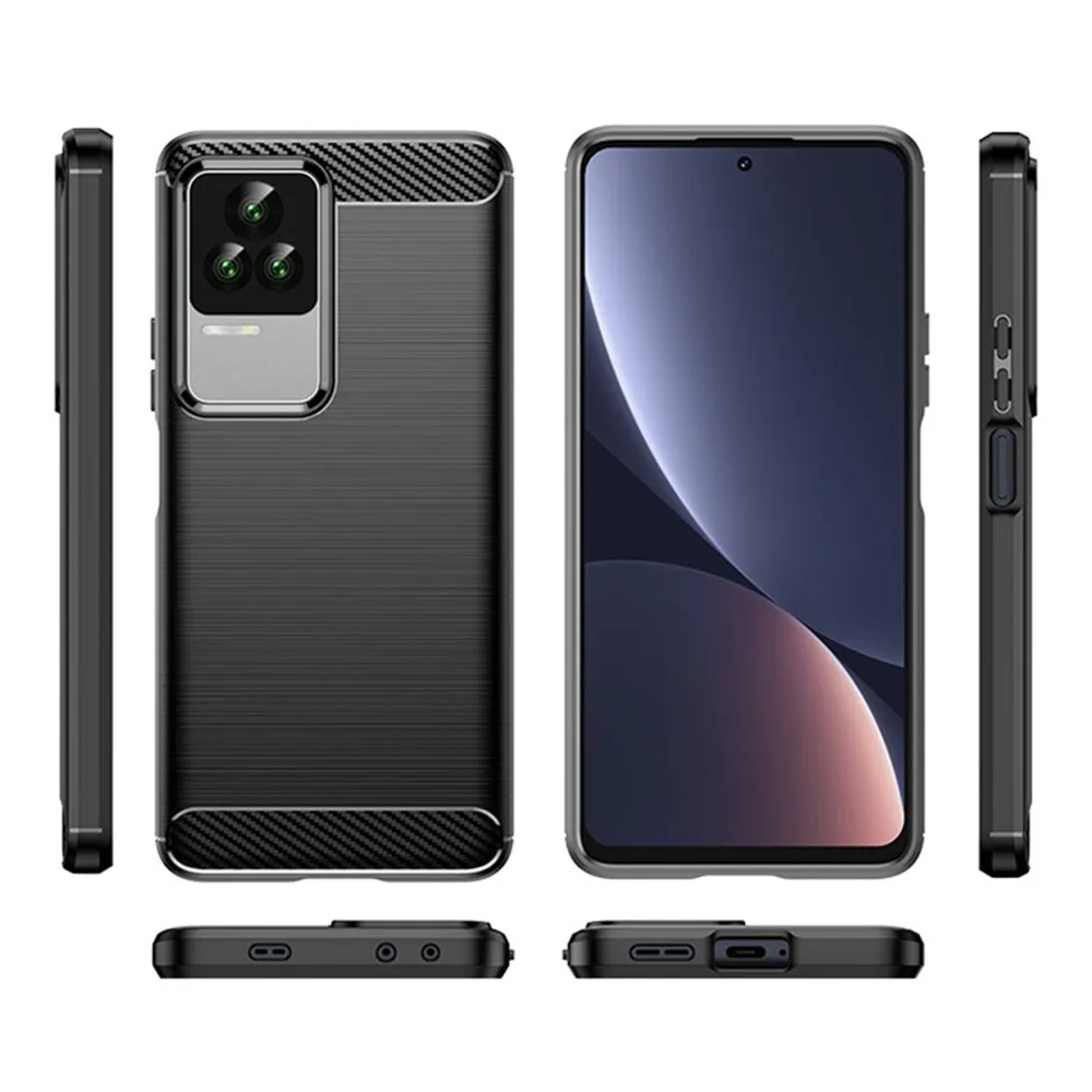 ل Xiaomi Poco F4 حافظة فاخرة كاملة لينة غطاء سيليكون حافظة مضادة للصدمات ل Xiaomi Poco F4 F 4 PocoF4 جراب هاتف