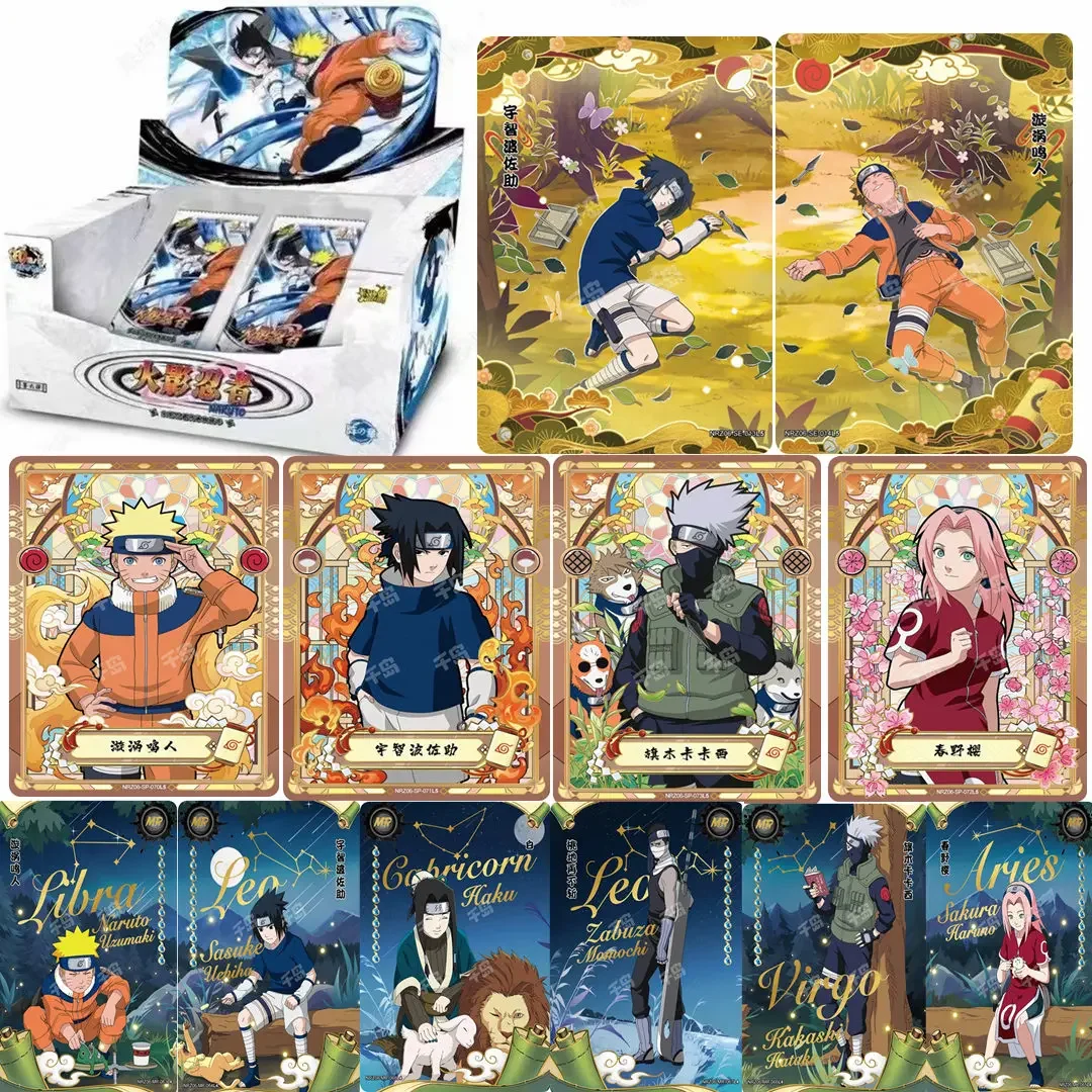 KAYOU Genuine Naruto New SE SP BP MR UR Cards Ninja Age Special Pack Anime Itachi Sasuke Kakashi Complete Set Collection Card