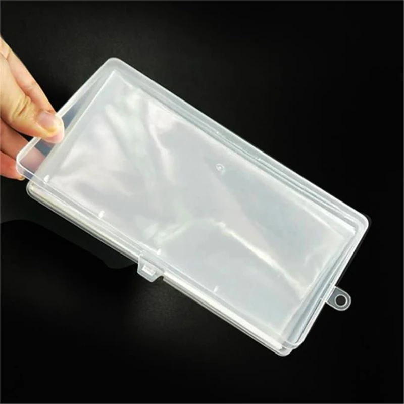 100Pcs Banknotes Holder Coin Album Storage Bag Box Photocards Pvc Page Paper Money Cedulas Collection Case Transparent Organizer