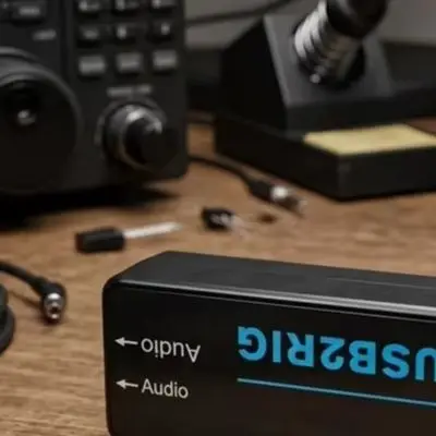USB2RIG Digital Mode Interface for Radio Enthusiasts with Audio Codec CAT Controller and Switch Integration for Digital Modes