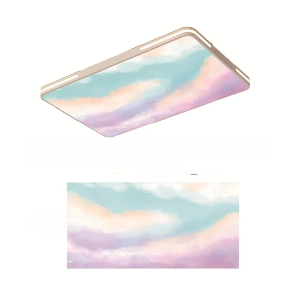 Polyester Fabric Magnetic Lamp Shade Eye-Protective Magnetic Design Ceiling Light Cover Neat Decorative Effect Light-Blocking