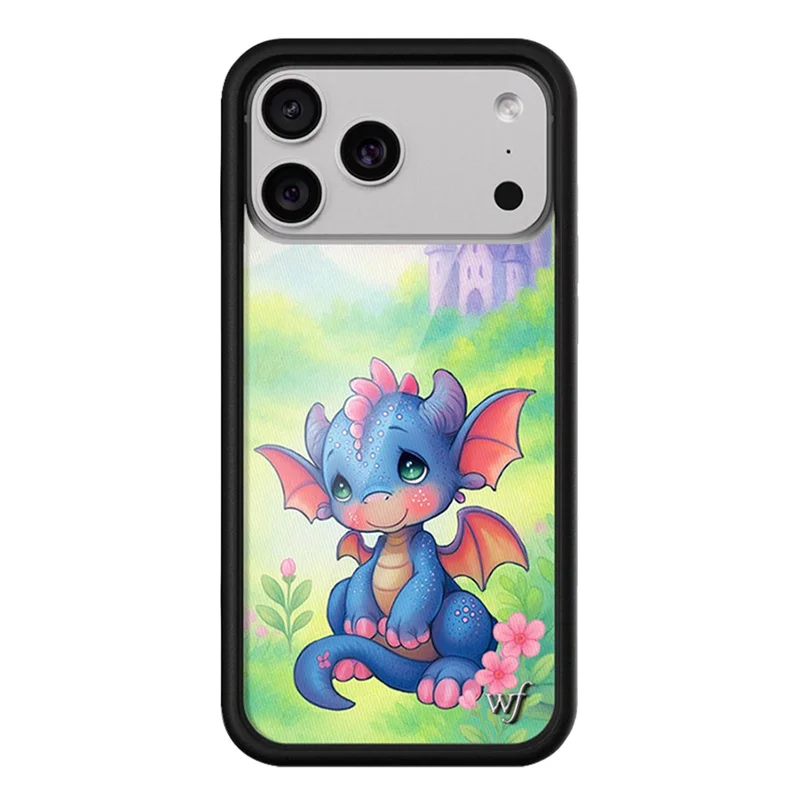

Wildflower ins Dragon Dreams Phone Case For iPhone 17 15 16 14 13 12 Pro Max Plus wf flower Baby Time Water Drop Doll Cover ﻿﻿
