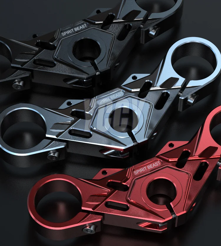

High Quality Motorcycle Upper Triple Tree Clamp Directional Column Steering Stem For CFMOTO CF450SR CF 450 SR 450SR 2022-2024