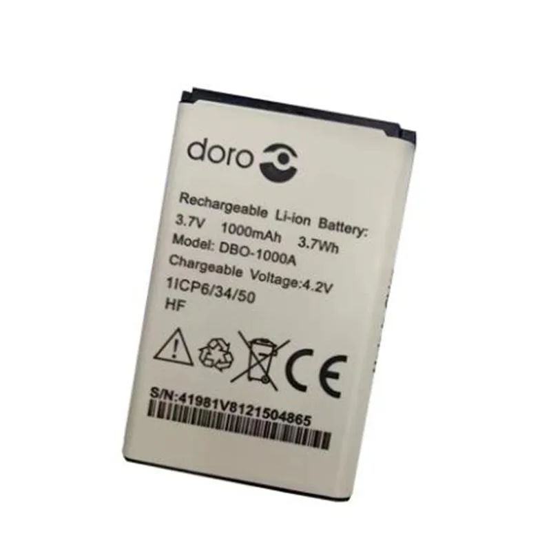 بطارية 1000 مللي أمبير DBO-1000A لبطارية الهاتف المحمول DORO 1372 / 2404 / 1370 sku