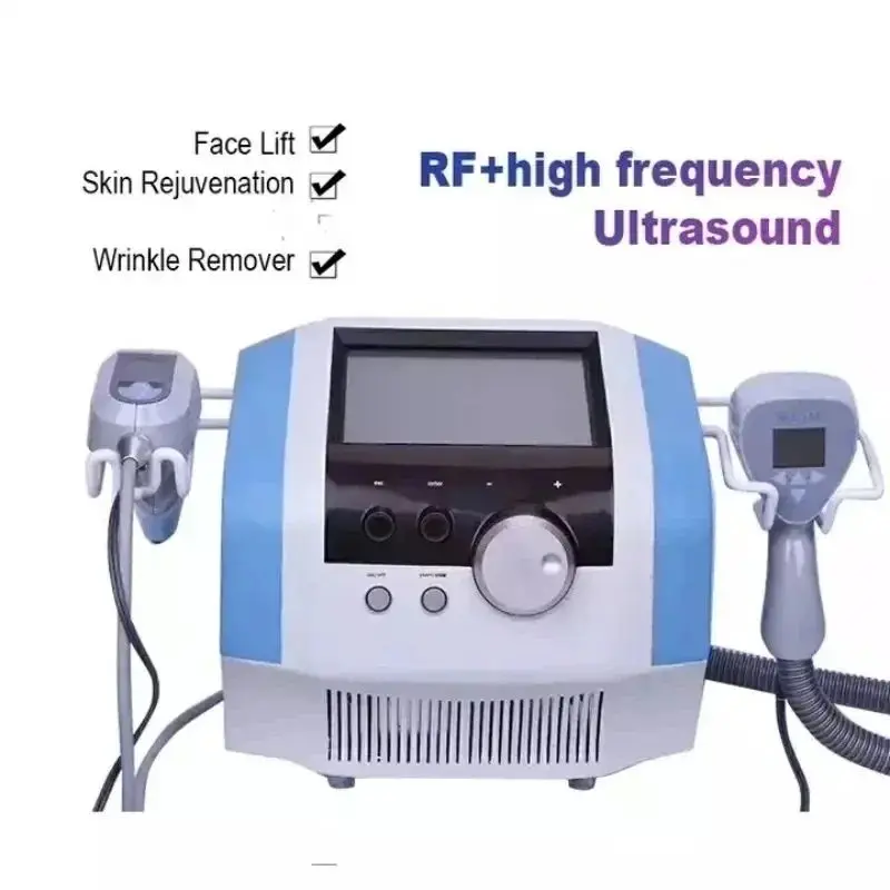 Professional 2 In 1 Rf Radio Frequency Face Skin Tightening Equipment Ultrasound Body Sculpture Machine