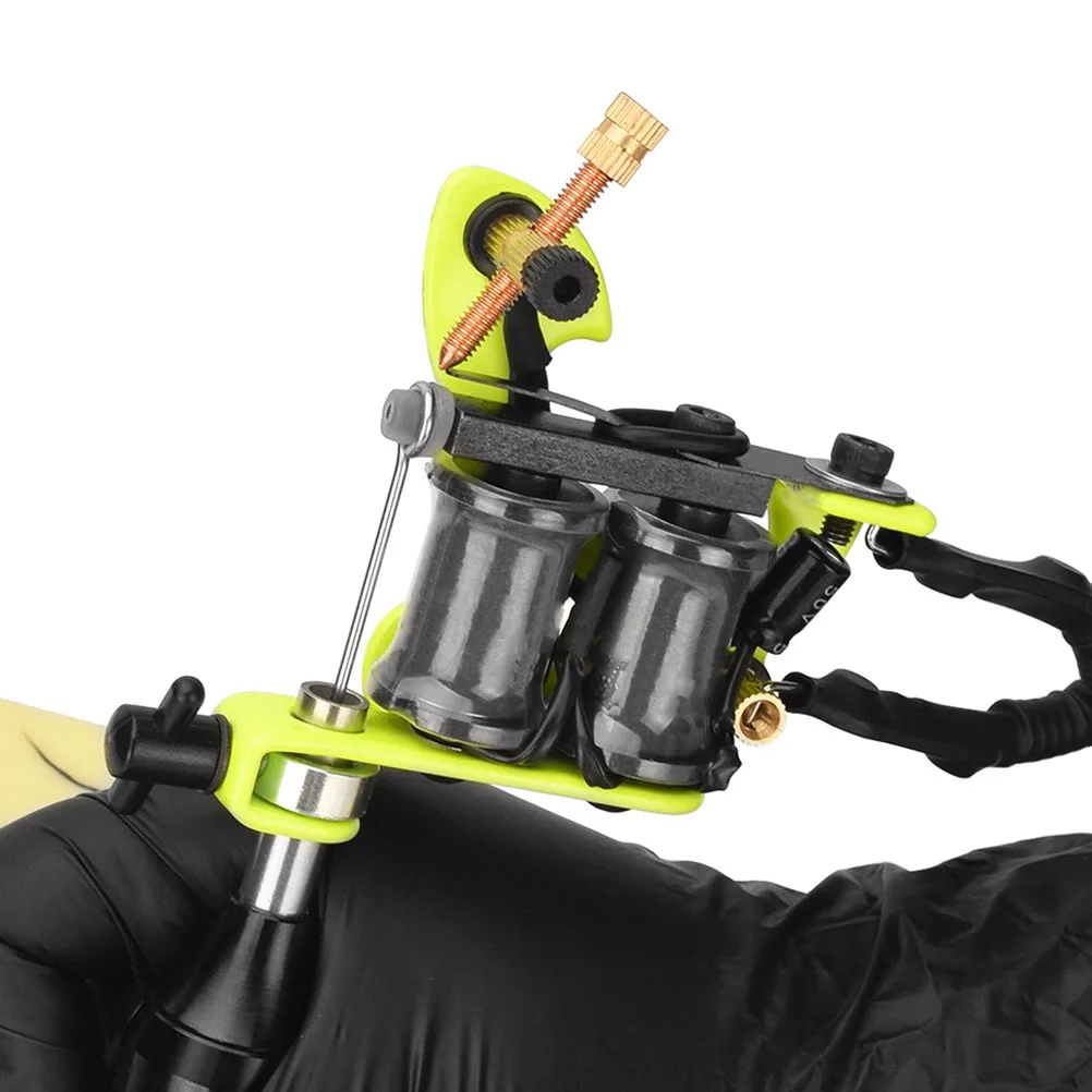 安定したワイヤー精密巻線を備えたタトゥーコイルマシンで、スムーズでクリアなサウンドを実現 安全な肌のためのポータブルデザイン