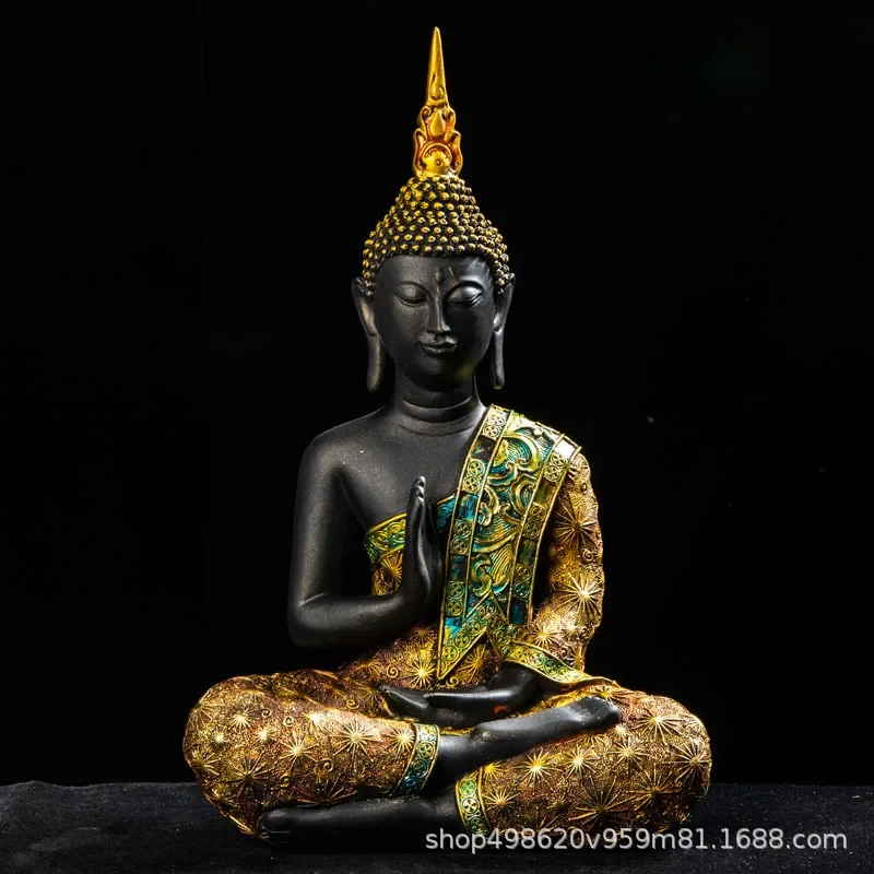 Hand Made Buddhist Statue Portable Large Fengshui Buddha Sculpture Home Decor