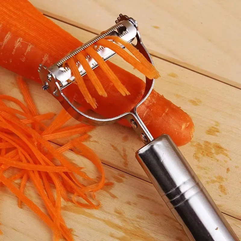 CANBOUN Multifunctional Kitchen Stainless Steel Potato Cucumber Carrot Grater Julienne Peeler Vegetables Fruit Peeler Vegetable