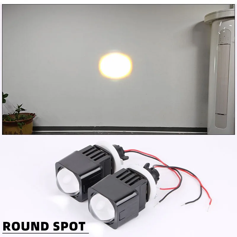 

Get Better Visibility on the Road with Dual High and Low Beam 1.5 Inch Bi LED Matrix Projector Lens