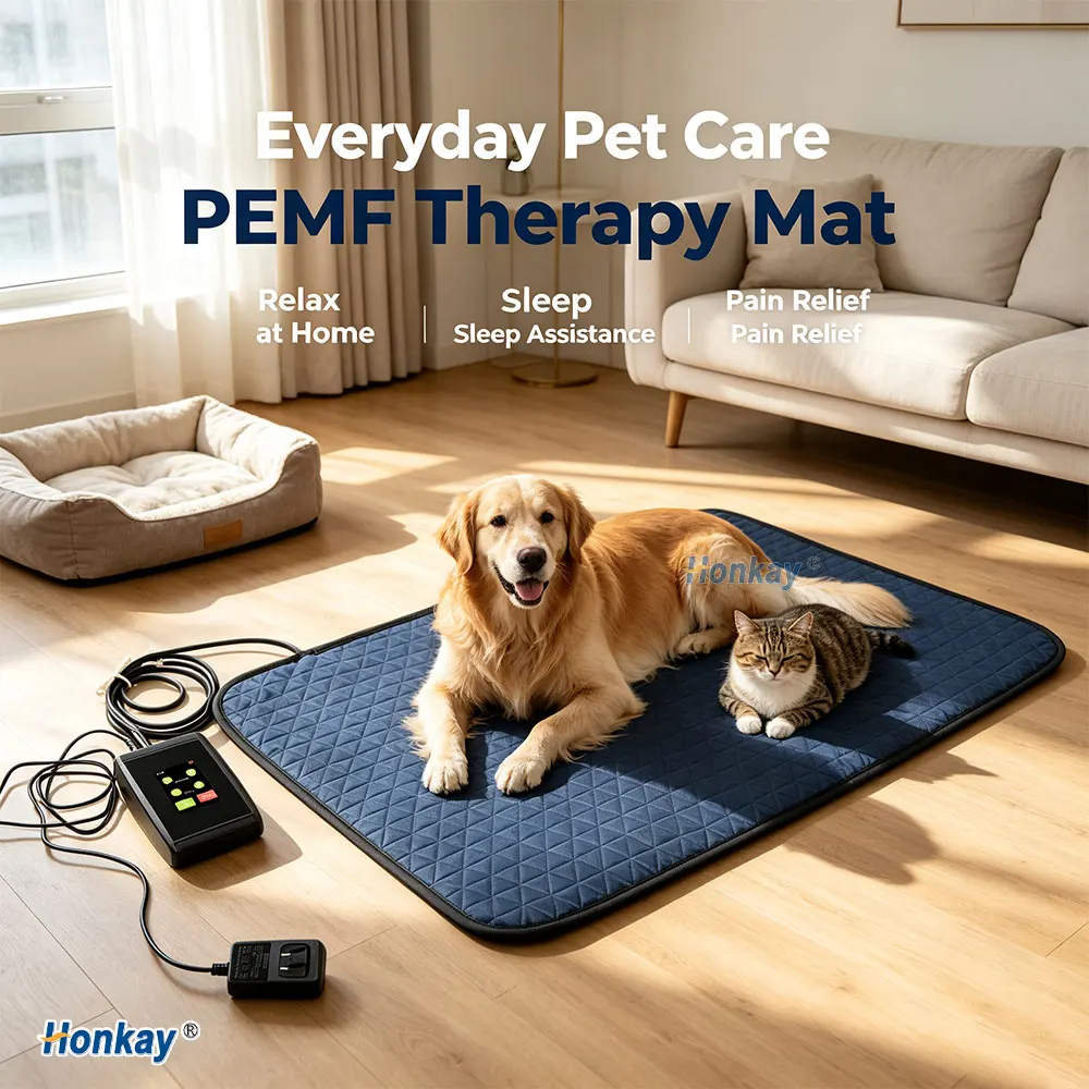 Hot Sale Animal Pulsed Electromagnetic Field Mat Stimulate Cell Regeneration PEMF Magnetic Care Device For Pet Daily Care